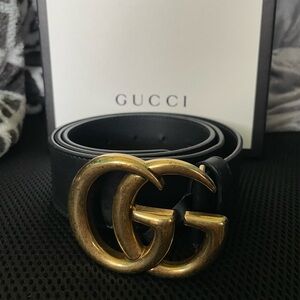 Authentic Gucci GG Marmont belt